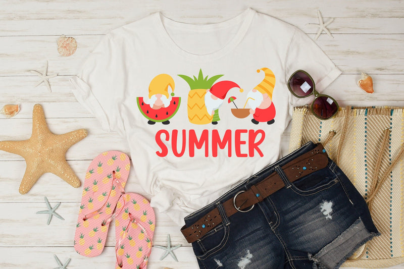Summer Gnomes SVG Cut File SVG dapiyupi store 