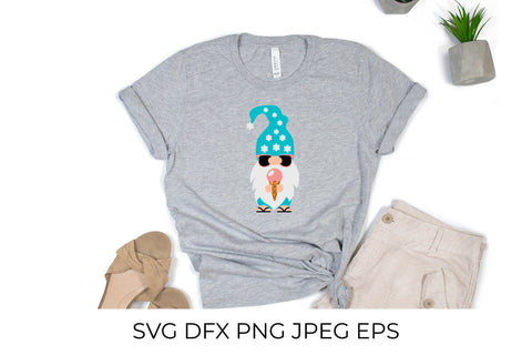 Summer gnomes wearing sunglasses. Gnomes on vacation SVG SVG LaBelezoka 