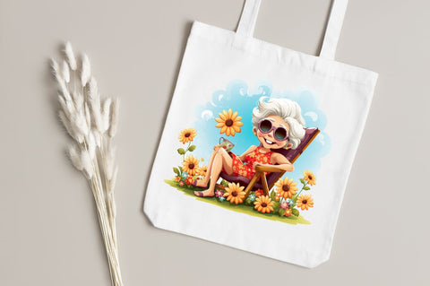 Summer Grandma Sublimation Bundle Sublimation Regulrcrative 