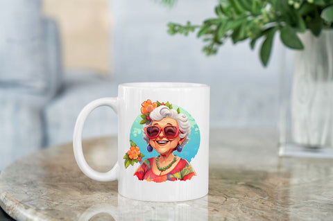 Summer Grandma Sublimation Bundle Sublimation Regulrcrative 