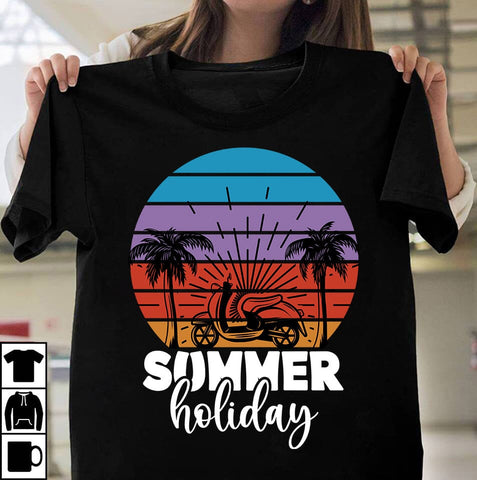 Summer Holiday Retro Sunset ,Summer Sublimation ,Summer Retro Vintage T-shirt DEsign,SUmmer SVG ,Summer Rtero T-shirt DEsign BUndle SVG Insomnia Std 