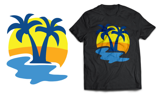 Summer holidays Beach T-shirt Design SVG naemmiah021 
