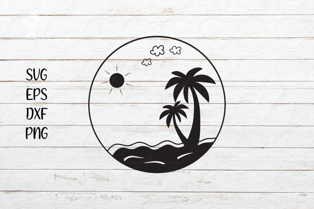 Summer Illustration svg, Summer svg clipart SVG SmmrDesign 