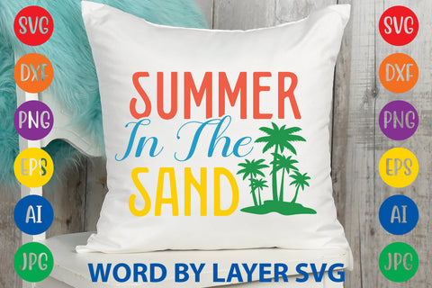 Summer In The Sand, Summer SVG SVG Rafiqul20606 