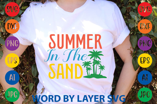 Summer In The Sand, Summer SVG SVG Rafiqul20606 