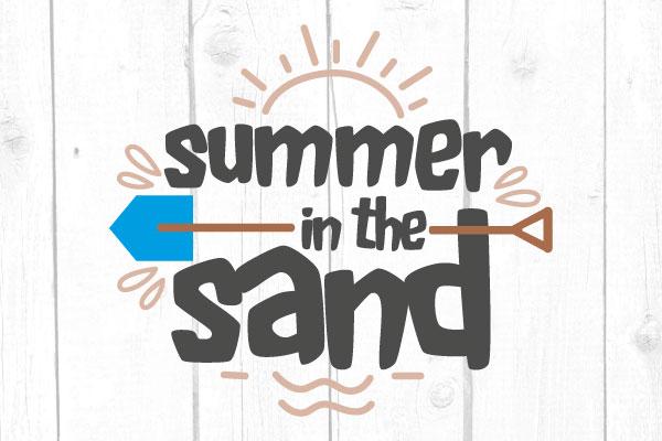 Summer In The Sand Svg SVG cricutfilesmg 