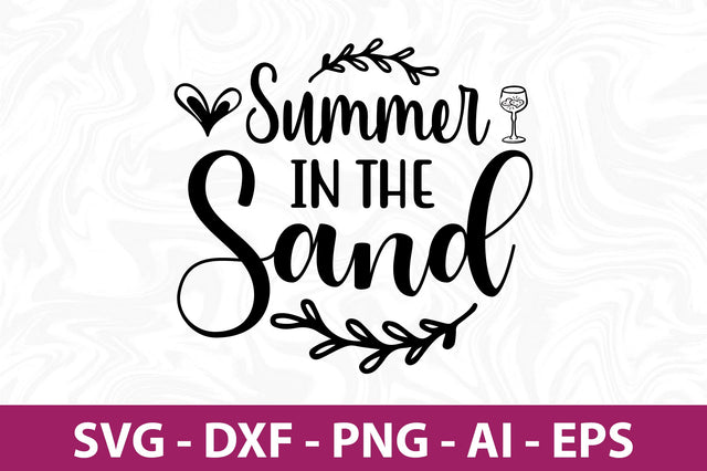 Summer in the Sand-svg SVG nirmal108roy 