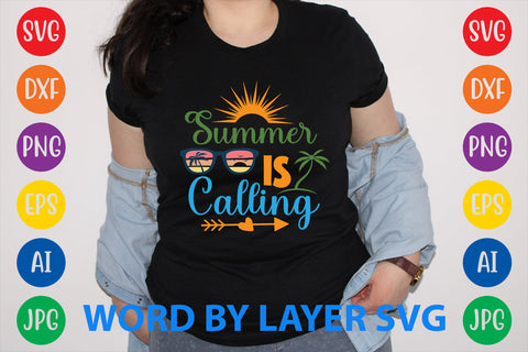 Summer Is Calling, Summer SVG Design SVG Rafiqul20606 