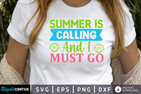 Summer is calling SVG SVG Regulrcrative 