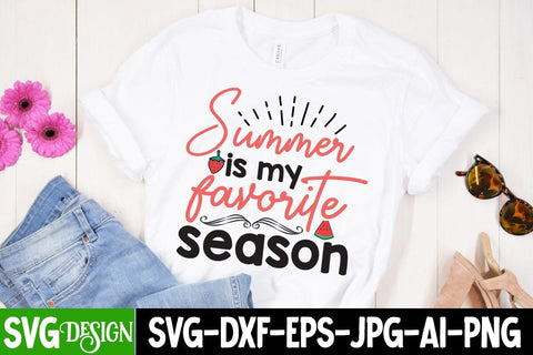 Summer is My Favorite Season SVG Cut File, Summer is My Favorite Season SVG Design,Summer SVG Cut File,Aloha Summer SVG Design, Summer SVG Quotes, Summer Sublimation PNG,Funny Summer SVG SVG BlackCatsMedia 