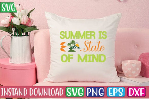 Summer is State of Mind SVG Cut File SVG Studio Innate 