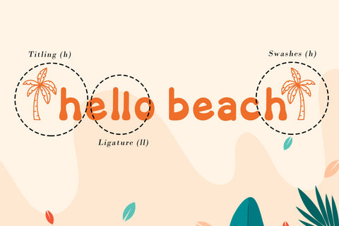 Summer Joy - A Groovy Display Font Font AEN Creative Store 