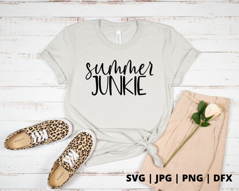 Summer junkie SVG Good Morning Chaos 