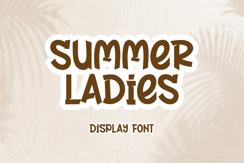 Summer Ladies Font Afandi Studio 