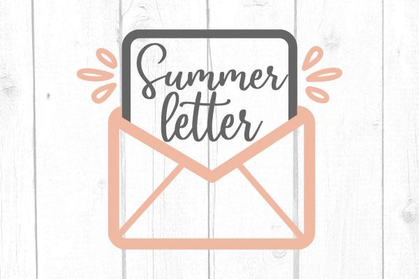 Summer Letter Svg SVG cricutfilesmg 