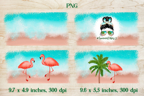 Summer libbey can glass sublimation | Beach sublimation Sublimation Svetana Studio 