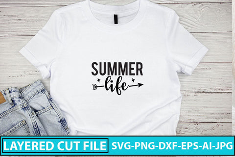 Summer Life SVG Cut File SVG Syaman 