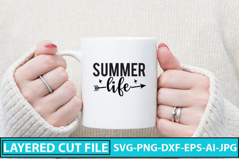 Summer Life SVG Cut File SVG Syaman 
