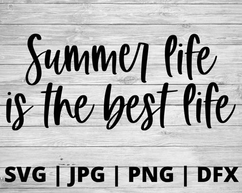 Summer Life SVG Good Morning Chaos 