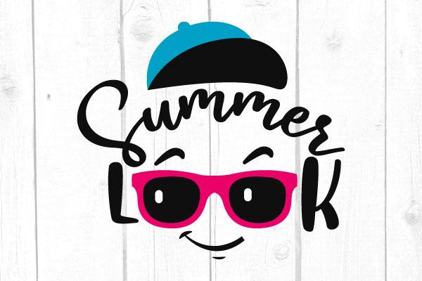 Summer Look Svg SVG cricutfilesmg 