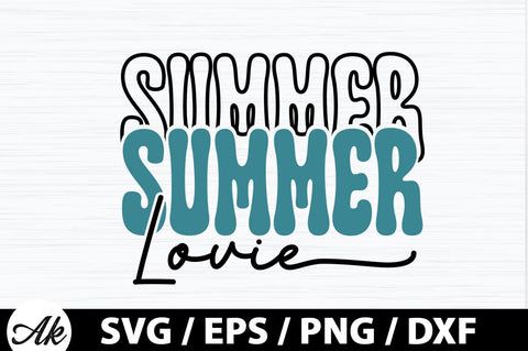 Summer louie Retro SVG SVG akazaddesign 
