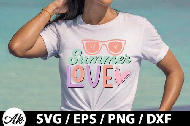 Summer love Retro SVG SVG akazaddesign 