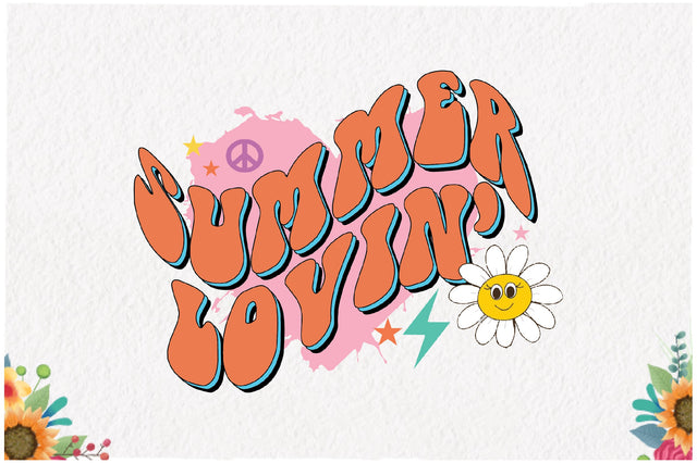 Summer Lovin' Retro Sublimation Sublimation Jagonath Roy 