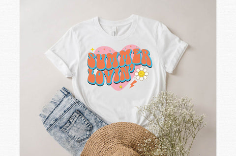 Summer Lovin' Retro Sublimation SVG designartist 