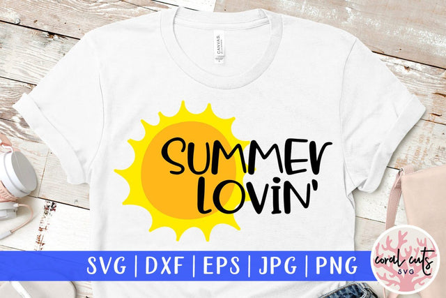 Summer lovin – Summer SVG EPS DXF PNG Cutting Files SVG CoralCutsSVG 