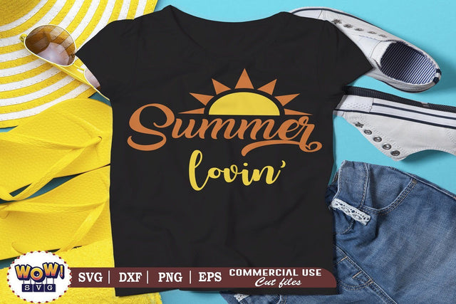 Summer lovin svg, Summer svg, Beach svg, Png, Dxf SVG Wowsvgstudio 