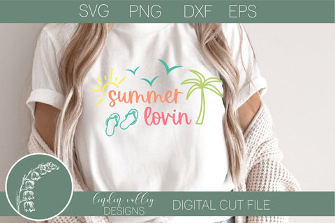 Summer Lovin SVG-Summer Svg-Beach Svg SVG Linden Valley Designs 