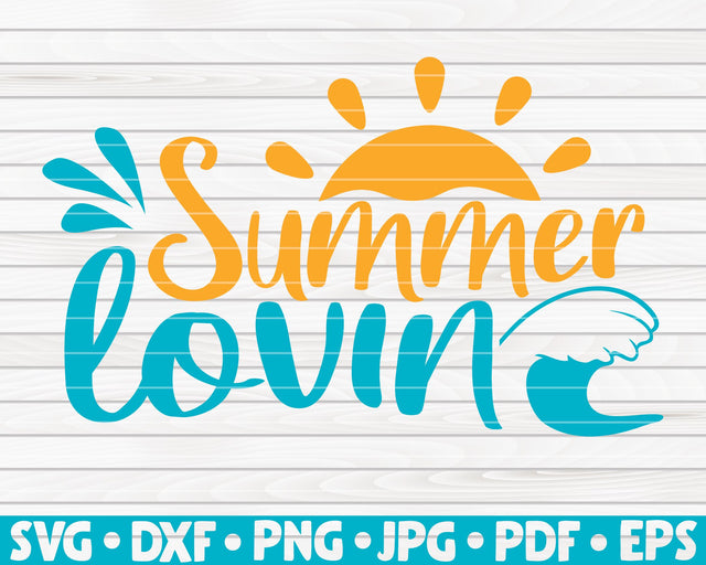 Summer lovin' SVG | Summertime quote SVG HQDigitalArt 