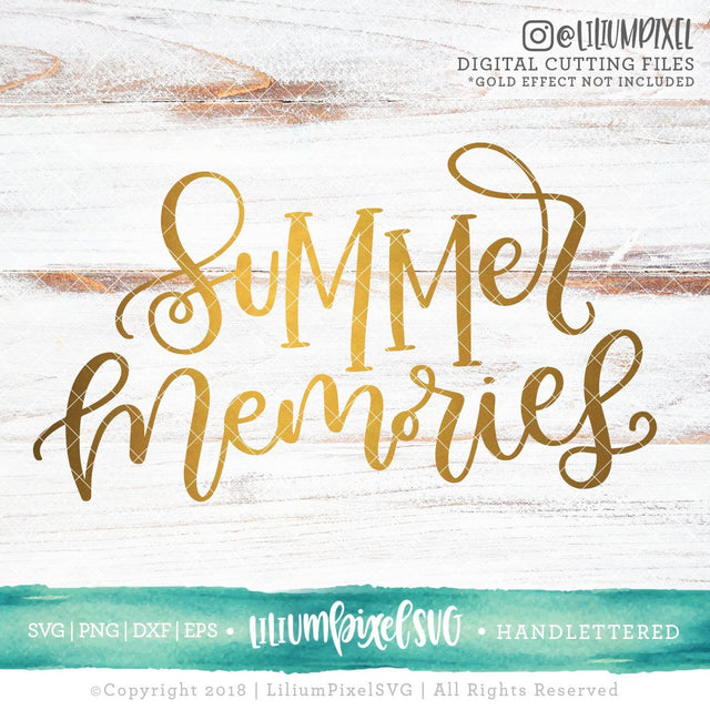 Summer Memories SVG Lilium Pixel SVG 