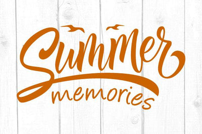 Summer Memories Svg SVG cricutfilesmg 