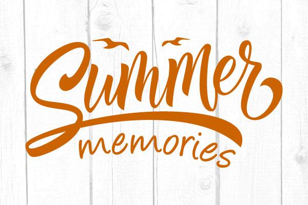Summer Memories Svg SVG cricutfilesmg 