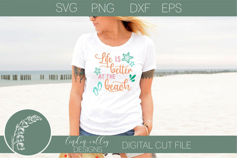 Summer Mini Bundle-Summertime SVG-Beach Svg-Outdoors Svg SVG Linden Valley Designs 