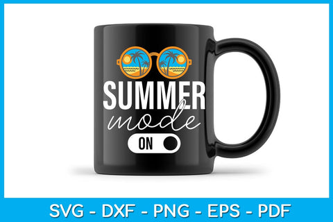 Summer Mode On PNG Sublimation Printable File SVG Creativedesigntee 