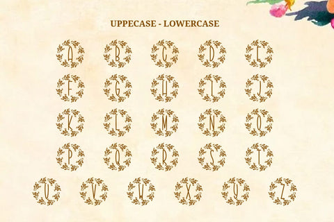 Summer Monogram - Decorative Font Font Masyafi Studio 