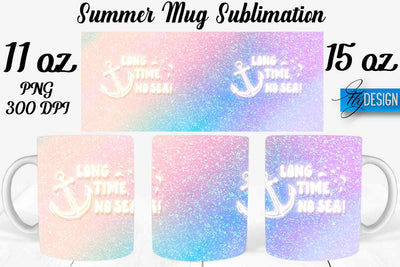 Summer Mug Sublimation | Coffee 11 Oz | 15 Oz Mug Sublimation Sublimation Fly Design 