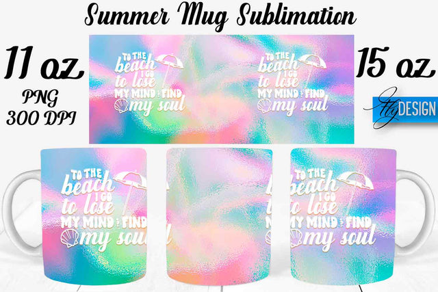 Summer Mug Sublimation | Coffee 11 Oz | 15 Oz Mug Sublimation Sublimation Fly Design 