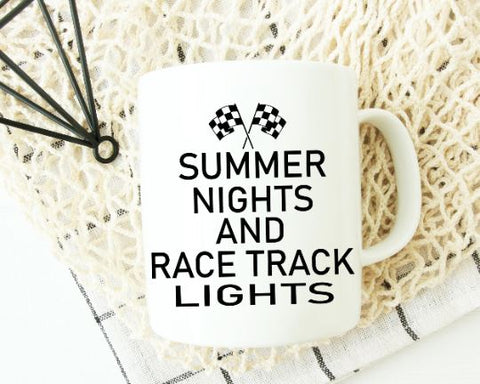 Summer Nights and Race Track Nights SVG SVG She Shed Craft Store 