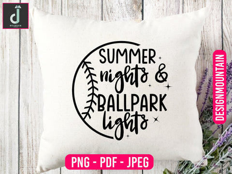 Summer nights & ballpark lights Sublimation Alihossainbd 