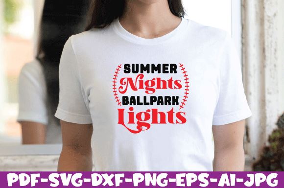 summer nights ballpark lights SVG farhad farhad 