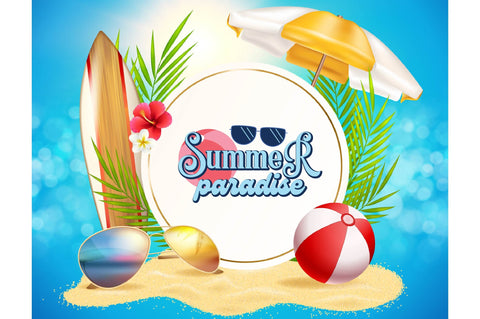summer paradise SVG designartist 