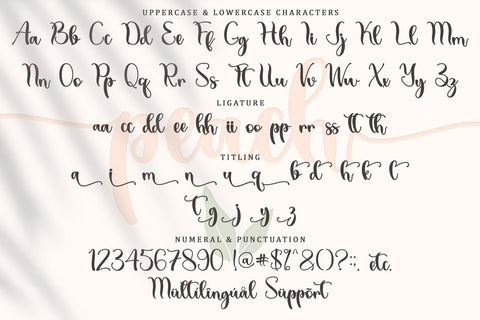 Summer Peach Font Sakha Design Studio 