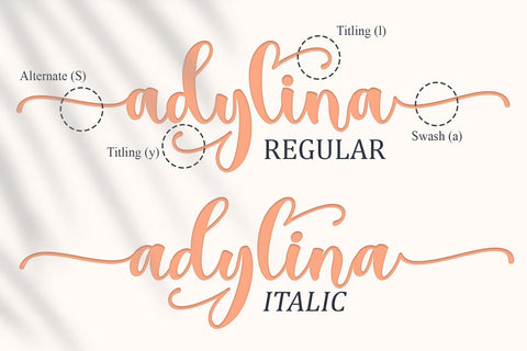 Summer Peach Font Sakha Design Studio 