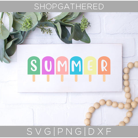 Summer Popsicle SVG SVG ShopGathered 