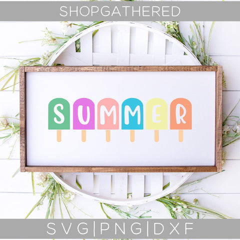 Summer Popsicle SVG SVG ShopGathered 