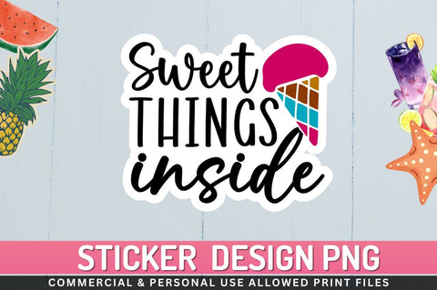 Summer Printable Stickers Png Bundle Sublimation Regulrcrative 