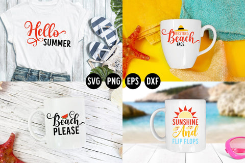 Summer Quotes SVG Mini Bundle | SVG Cut Files SVG Illuztrate 